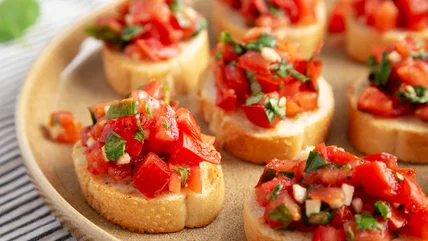 Chất béo giúp Bruschetta nâng cấp