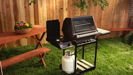 The Simple Step That Makes Scrubbing Your Grill A Breeze