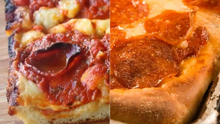 Sự khác biệt giữa Pizza kiểu Sicilia và Detroit