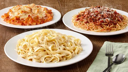 Olive Garden có bất kỳ lựa chọn mì ống nguyên hạt nào trên thực đơn không?