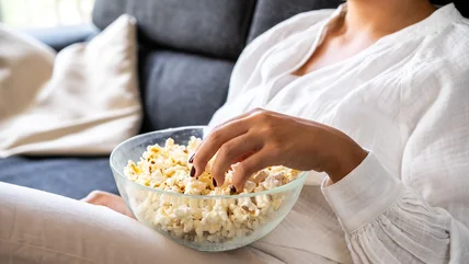 The Best Ingredient To Make Your Popcorn Less Greasy