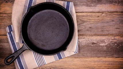 Protect Your Cast Iron Skillet From Rust With An Easy Coffee Filter Hack