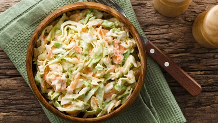 Sour Cream Is The Secret Ingredient For An Ultra-Creamy Coleslaw