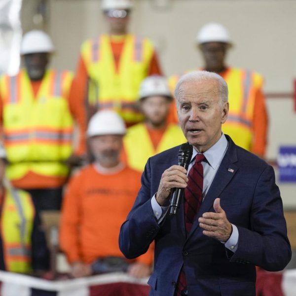 Manufacturing investment hit new peak in January as Biden bets on green transition