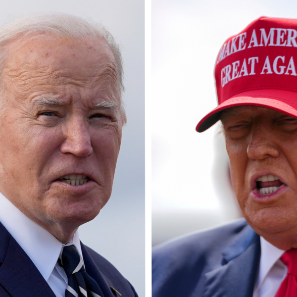 Biden nói rằng anh ‘ vui mừng khi tranh luận về Thump