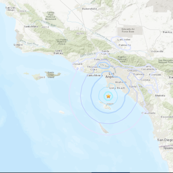 Động đất 4,1 độ rung chuyển Nam California