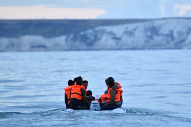 Girl, 7, drowns as migrants attempt to cross Channel to UK