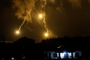 Hezbollah rains 60 rockets down on Golan in retaliation for Israeli strikes