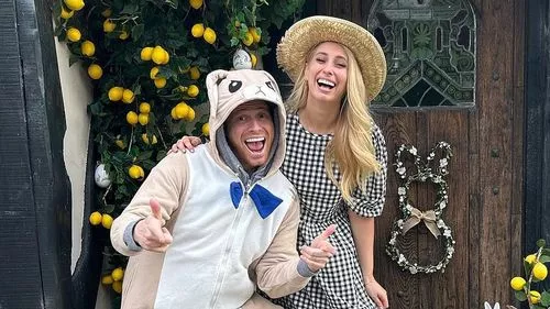 Stacey Solomon's family go wild for Easter tradition as they hunt cash hidden in garden