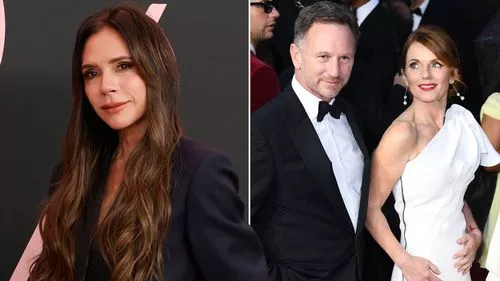 Geri Horner 'dựa vào' Victoria Beckham giữa cuộc điều tra của chồng Christian