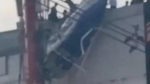 Terrifying video of panic inside tourist helicopter as it spirals out of control before crashing