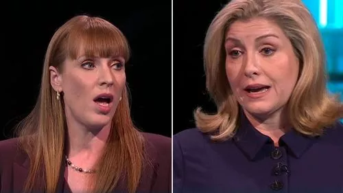 Angela Rayner đã hạ Penny Mordunt vì tội nhập cư trong cuộc tranh luận bầu cử ITV