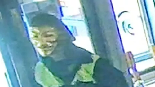 Moment gunman wearing V for Vendetta-style mask terrorises hotel staff and customers