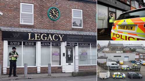 'EXTREMELY DISTRESSING': Detectives who pulled 35 bodies from funeral home give major update as customer 'had wrong person's ashes' - police issue plea to families