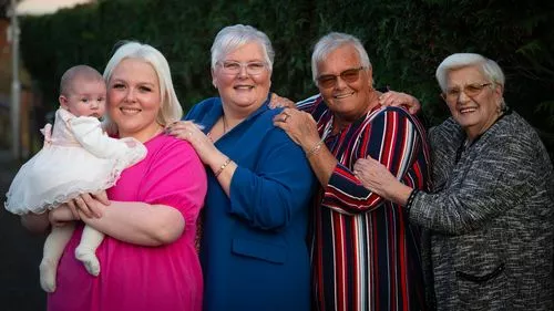 MUMS THE WORD! Five generations of incredible women to celebrate Mother's Day together