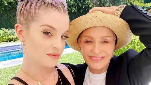 Sharon Osbourne's frosty spat with daughter Kelly after sharing details of 'secret birth'