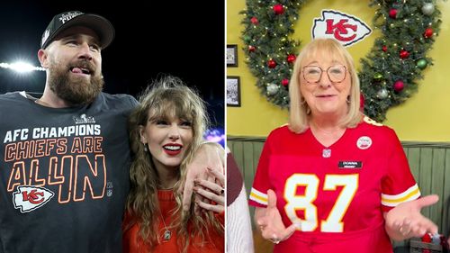 Ở đây không có ổ cắm nào! Mẹ của Travis Kelce, Donna, đóng vai trò mới bất ngờ giữa tình cảm lãng mạn của con trai