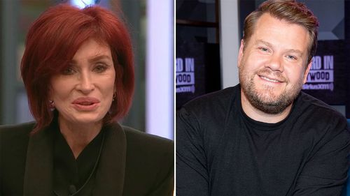 CBB's Sharon Osbourne blasts 'name dropper' James Corden in savage rant