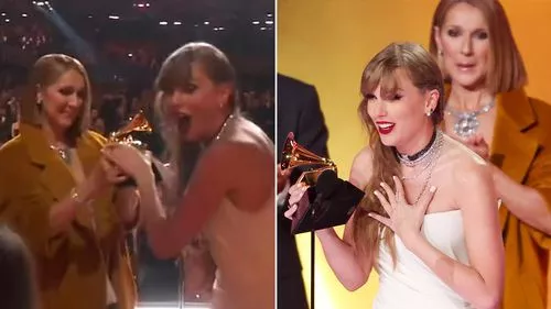 Taylor Swift bị coi là thiếu tôn trọng khi Celine Dion lạnh lùng lên sân khấu Grammy