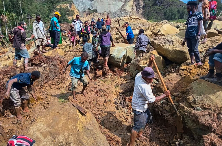 Số người chết ở Papua New Guinea