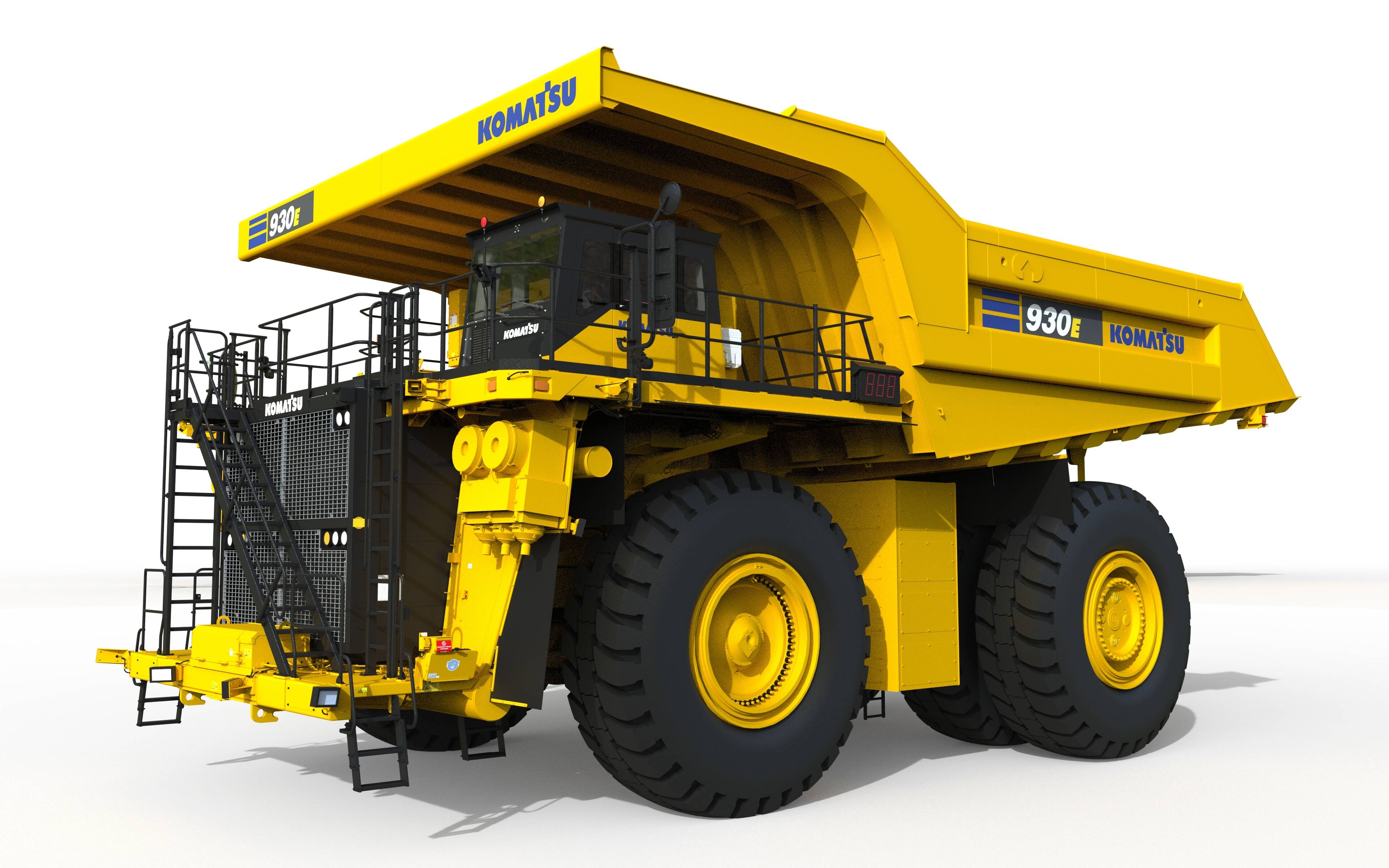 GM, Komatsu hợp tác chế tạo xe tải khai thác quái vật chạy bằng hydro