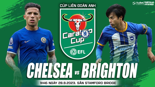 Nhận định bóng đá Chelsea vs Brighton (1h45, 28/9), Cúp Liên đoàn Anh vòng 3