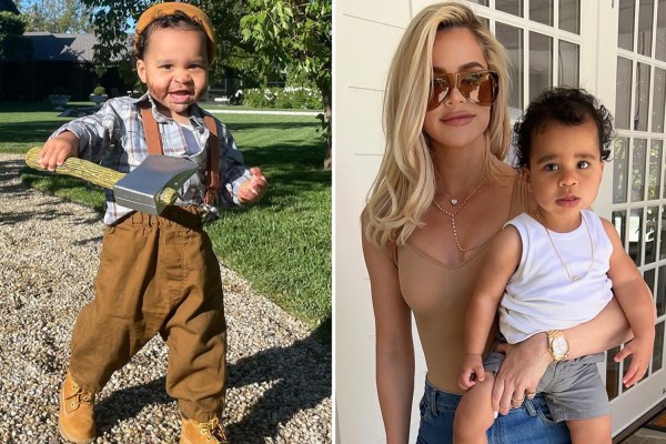 Khloe Kardashian bị chỉ trích vì để con trai Tatum, 1 tuổi, chơi với 'rìu' trong bức ảnh mới