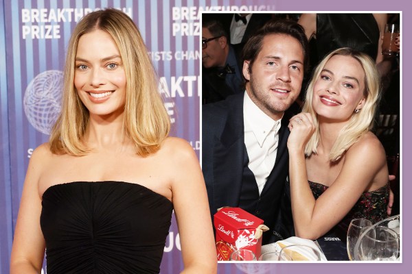 Margot Robbie 'gấu thai' với đứa con đầu lòng với chồng Tom Ackerley