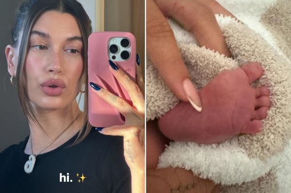 Hailey Biyber trở lại truyền thông xã hội với tự sướng glam sau khi sinh