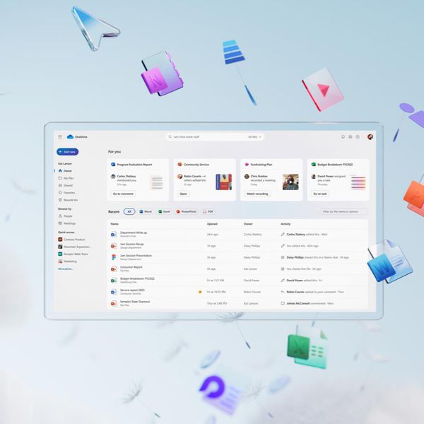 Thiết kế OneDrive mới của Microsoft bắt đầu được tung ra cho người tiêu dùng