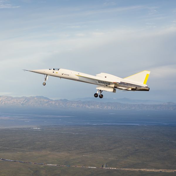 Boom’s first test flight could signal the return of supersonic air travel