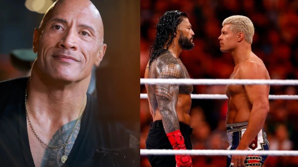 Dwayne Johnson và Cody Rhodes đều sắp đối đầu với Roman Reigns tại WrestleMania khi người hâm mộ quay lưng lại với The Rock | Băng hình