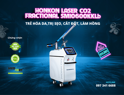 Máy laser xóa xăm và trị sẹo của Hakai Việt Nam - Bí quyết lấy lại làn da tự tin