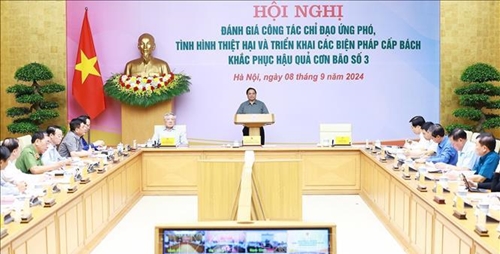 Thủ tướng Phạm Minh Chính: Cấp bách khắc phục hậu quả bão số 3 và ứng phó với hoàn lưu bão