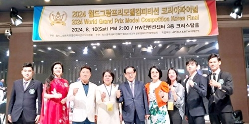 Hue representative wins First prize at 2024 World Grand Prix Model Competition in Korea