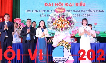 Hưng Yên: Đại hội điểm Hội Liên hiệp thanh niên Việt Nam xã Tống Phan