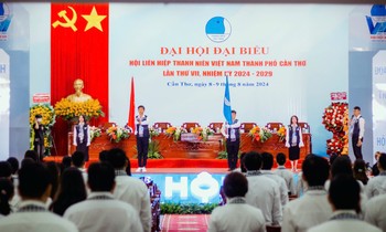 Khai mạc Đại hội đại biểu Hội LHTN Việt Nam Thành phố Cần Thơ