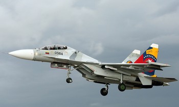 Máy bay chiến đấu Su-30 rơi ở Venezuela