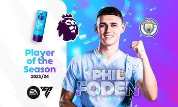 Phil Foden đoạt giải Cầu thủ xuất sắc nhất Premier League 2023/2024