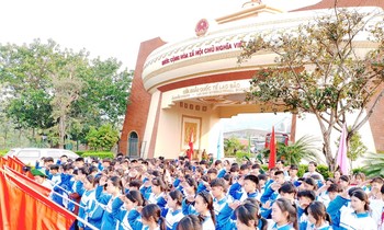 'Tiết học biên giới' vun đắp tình yêu quê hương đất nước