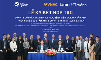 Pfizer Việt Nam, VNVC và Tâm Anh công bố hợp tác về nâng cao giải pháp chăm sóc sức khỏe tại Việt Nam