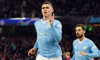 Man City lội ngược dòng ngoạn mục nhờ sự tỏa sáng của hàng công