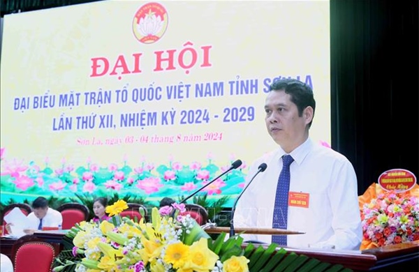 Ông Vi Đức Thọ tái cử Chủ tịch Ủy ban MTTQ Việt Nam tỉnh Sơn La