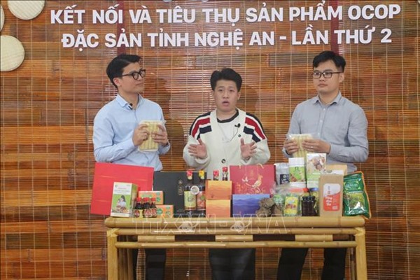 Kết nối và tiêu thụ sản phẩm OCOP trên nền tảng số