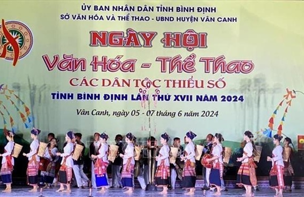 Tưng bừng Ngày hội Văn hóa - Thể thao các dân tộc thiểu số tỉnh Bình Định