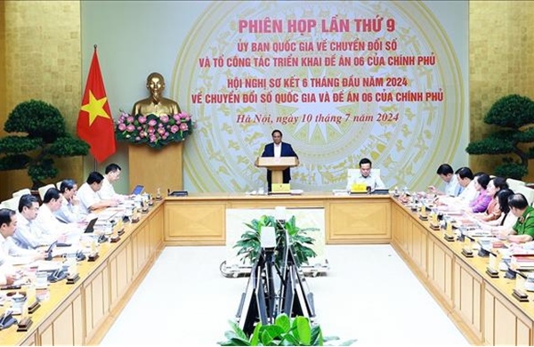 Thủ tướng Phạm Minh Chính chủ trì Phiên họp thứ 9 Ủy ban Quốc gia về chuyển đổi số