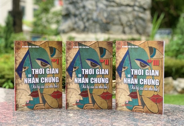 Bộ sách 'Thời gian và nhân chứng' - tôn vinh cống hiến của các nhà báo lão thành