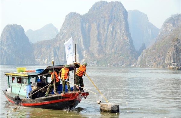 Quảng Ninh với chiến dịch '3 ngày làm sạch Vịnh Hạ Long'