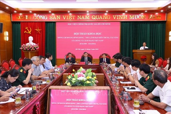 Nhà lãnh đạo kiên trung, tài năng của Đảng và cách mạng Việt Nam