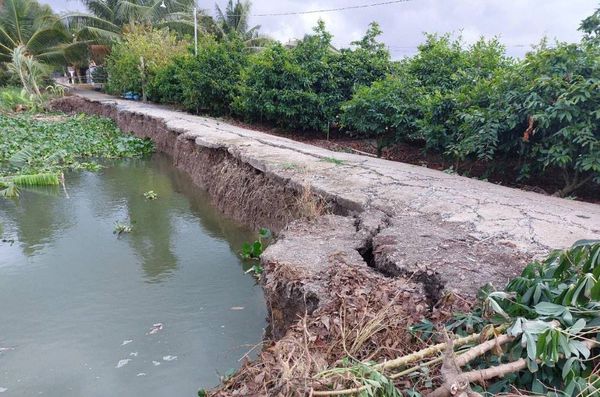 Land subsidence prompts emergency declaration in southern Vietnam province